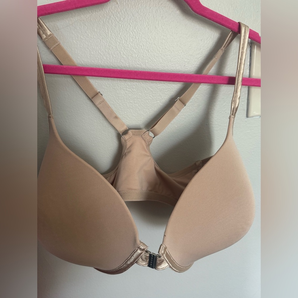 Natori Beige Bra with Racerback Design